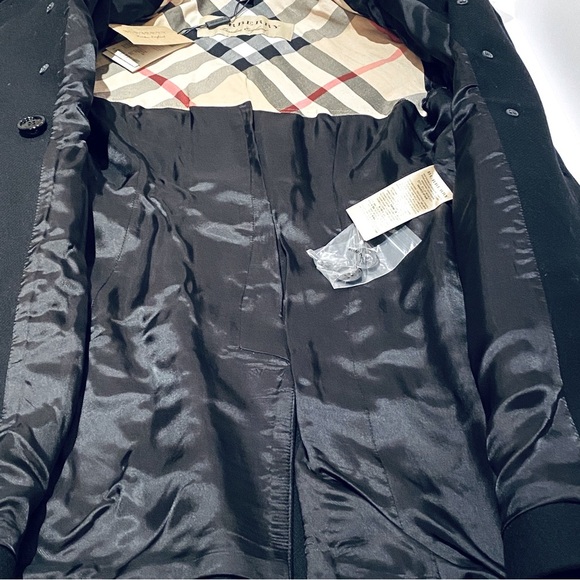 BURBERRY LONDON DAYLESMOORE WOOL BLEND TRENCH COAT - Picture 7 of 12